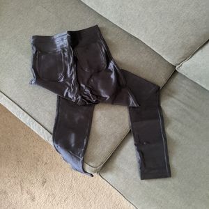 American Apparel black disco pants